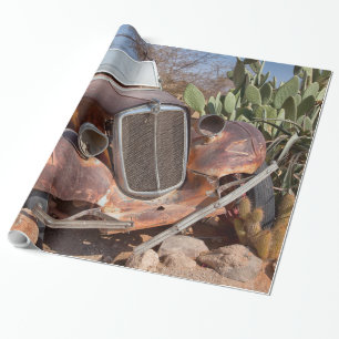 Papier Cadeau Voiture de coffre