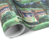 Papier Cadeau Voiture de la Nouvelle-Orléans (Coin rond)