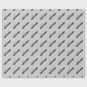 Papier Cadeau Voiture personnalisable (Plat)