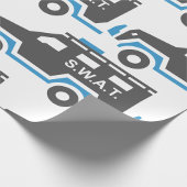 Papier Cadeau Voiture SWAT