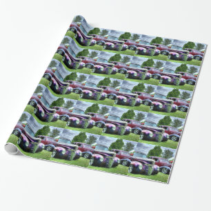 Papier Cadeau Voitures classiques de Hotrod