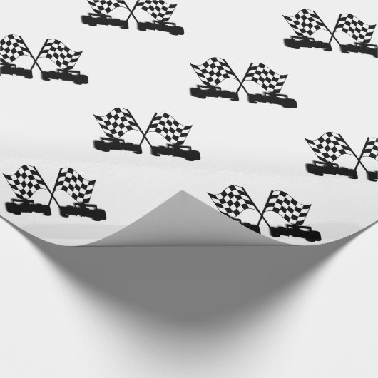 Papier Cadeau Voitures de course (Coin)