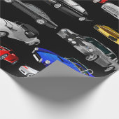 Papier Cadeau Voitures, Voitures et Voitures (Coin)