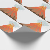 Papier Cadeau Volcan (Coin)