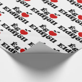 Papier Cadeau Volcans I Heart (Love) [Ég Elska Eldfjöll] (Coin)