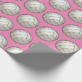 Papier Cadeau Volley-ball personnalisable (Coin)