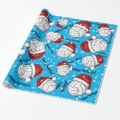 Papier Cadeau Volleyball (Déroulé)