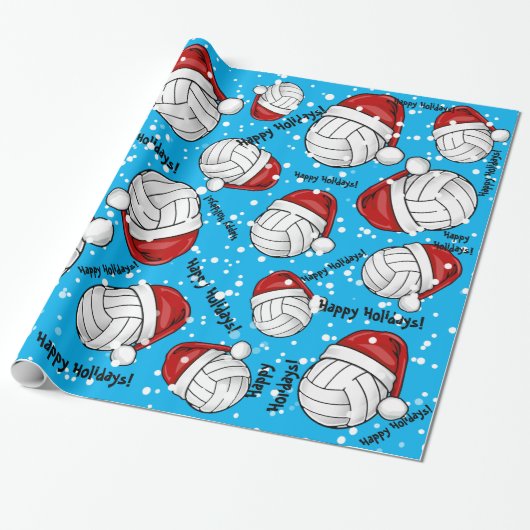 Papier Cadeau Volleyball (Déroulé)