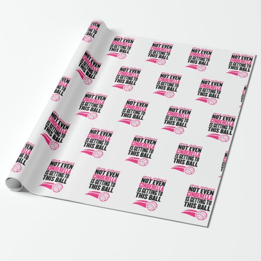 Papier Cadeau Volleyball : Princesse désolée Ball (Déroulé)