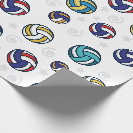 Papier Cadeau Volleyballs (Coin)