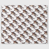 Papier Cadeau Vom de Gruss (salutations de) Krampus (Plat)