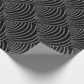 Papier Cadeau Vortex blanc (Coin)