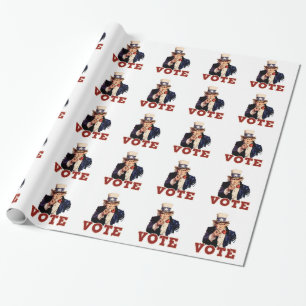 Papier Cadeau Vote