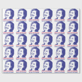Papier Cadeau vote hillary clinton 2016 (Plat)