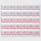Papier Cadeau vote pour hillary (Plat)