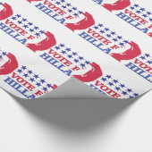 Papier Cadeau vote pour hillary (Coin)