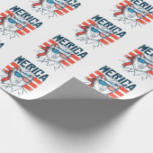 Papier Cadeau vote pour Trump 2024 (Coin)