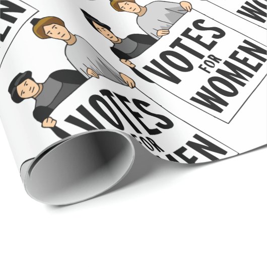 Papier Cadeau votes (Coin rond)