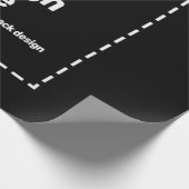 Papier Cadeau Votre conception ici (Coin)