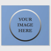 Papier Cadeau Votre image ici (Plat)