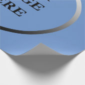Papier Cadeau Votre image ici (Coin)
