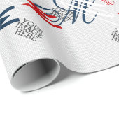 Papier Cadeau Votre image ici - Instructions simples (Coin rond)