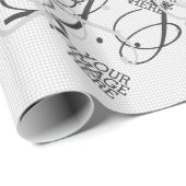 Papier Cadeau Votre image ici, une étape facile vers votre créat (Coin rond)