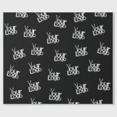 Papier Cadeau Votre image, logo d'entreprise ou autre conception (Plat)