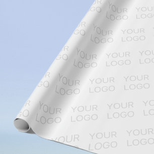 Papier Cadeau Votre logo automatiquement éclairci et répétitif