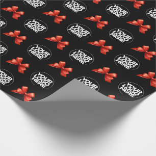 Papier Cadeau Votre logo d'entreprise personnalisé