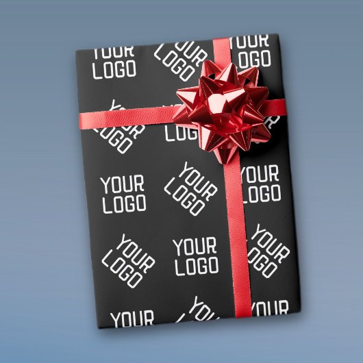 Papier Cadeau Votre logo | Logo ou conception unique