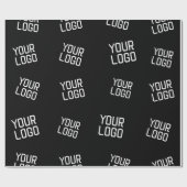 Papier Cadeau Votre logo ou image | Modèle de recherche aléatoir (Plat)