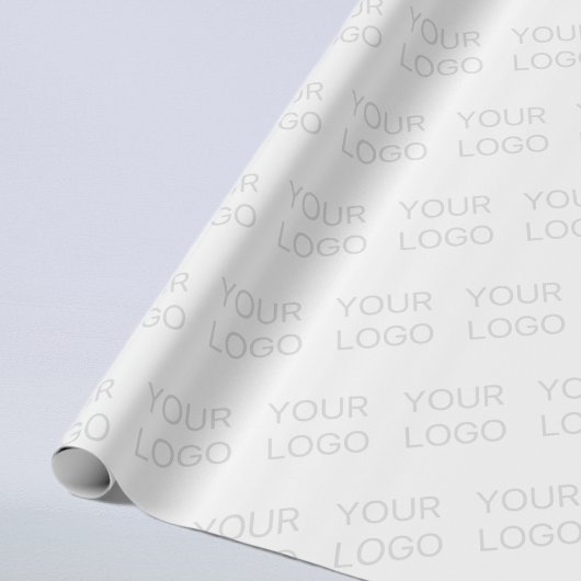 Papier Cadeau Votre logo s'allège automatiquement et se répète