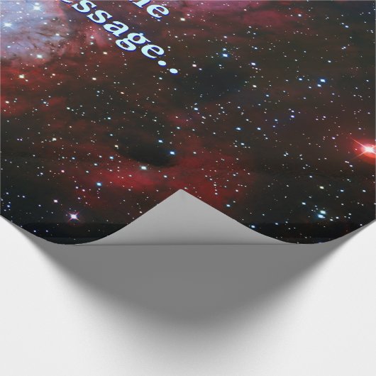 Papier Cadeau Votre nom, Aigle Nebula, Intriguant l'espace extra (Coin)