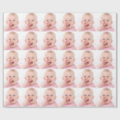 Papier Cadeau Votre photo (Plat)