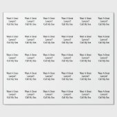 Papier Cadeau Voulez un grand appel d'avocat mon fils (Plat)