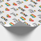 Papier Cadeau Vous aimez trop Gay pride (Coin)