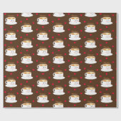 Papier Cadeau Vous Aimez Un Latte Personnalisé (Plat)