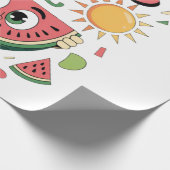 PAPIER CADEAU VOUS ALLONS Y GOÛTER ! (Coin)