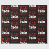 Papier Cadeau Vous avez été coquin Noël de quarantaine 2020 (Plat)