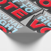 Papier Cadeau Vous Avez Le Droit De Vote