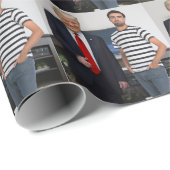 Papier Cadeau Vous avez rencontré le Président Donald Trump| Ajo (Coin rond)