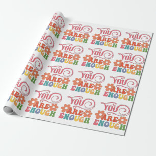 Papier Cadeau Vous Êtes Assez Valentin