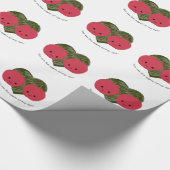 Papier Cadeau Vous êtes la pomme de mon oeil (Coin)