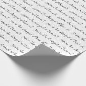 Papier Cadeau Vous êtes le papier d'emballage le plus solide (Coin)