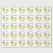 Papier Cadeau Vous êtes Mes citrons de Squeeze (Plat)