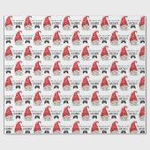 Papier Cadeau Vous Êtes Si Cool Gnomie Gamer Envelopper Papier (Plat)