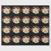 Papier Cadeau Vous Êtes Suffisamment Faces Souriantes De La Marg (Plat)