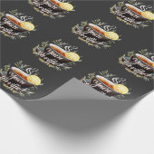 Papier Cadeau Vous êtes Tea-riffic ! Graphisme amusant de l'amou (Coin)