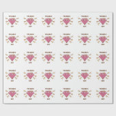 Papier Cadeau Vous êtes un trésor (Plat)